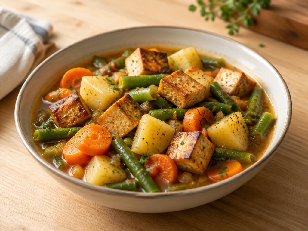Bauerneintopf mit Räuchertofu