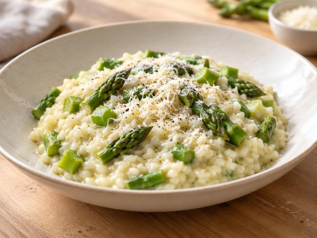 Spargelrisotto