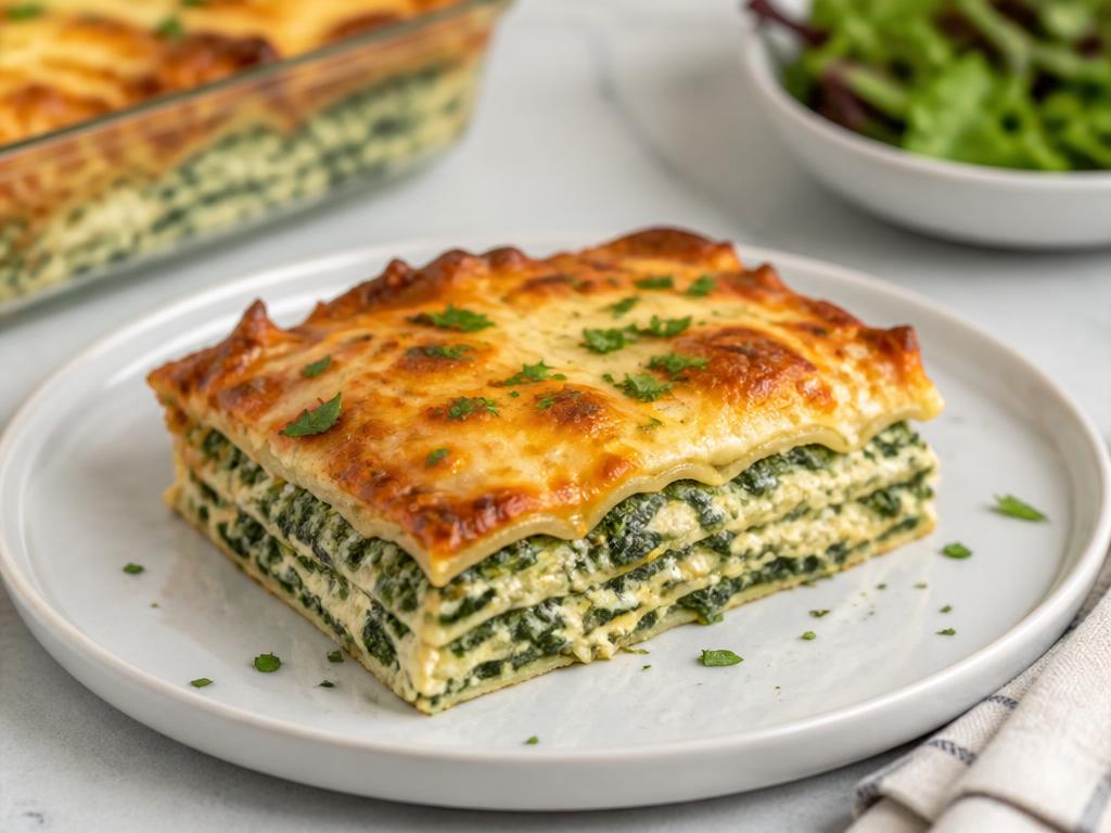 Spinatlasagne